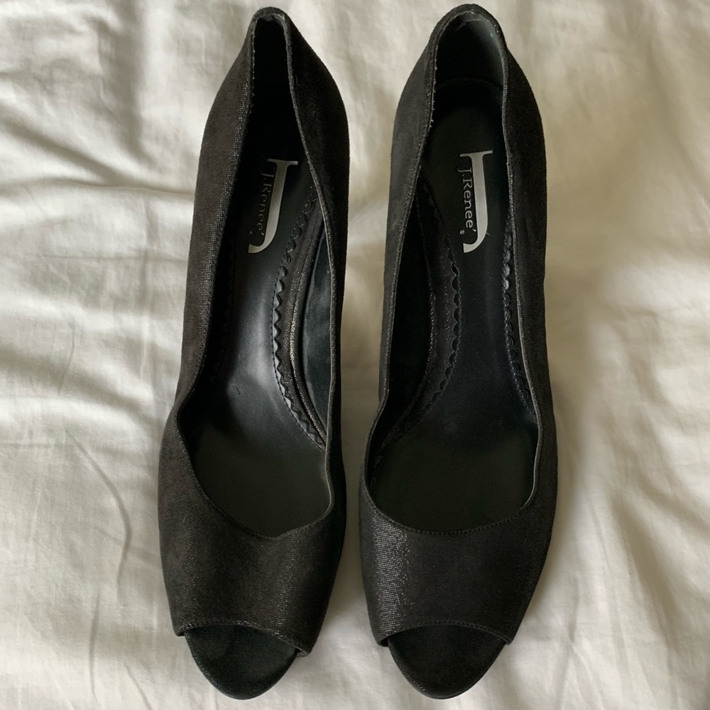 J. Renee peep toe heels.